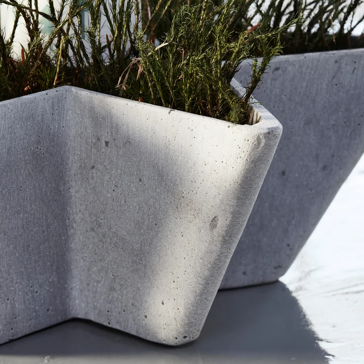 House Doctor - Mold Star Kerzenhalter, grau