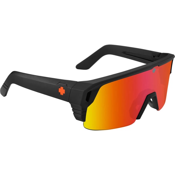 Lunette vélo SPY MONOLITH 5050 MATTE BLACK HAPPY BRONZE ORANGE SPECTRA MIRROR