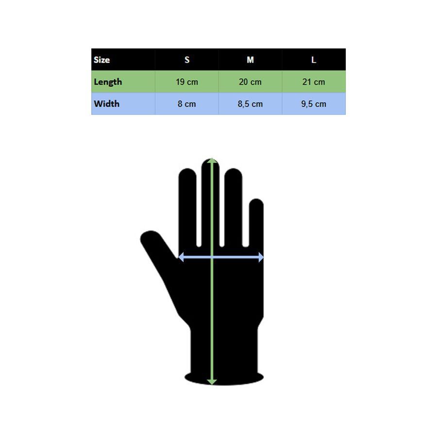 Unisport Gants de Joueur Core - Noir/Blanc Enfant
