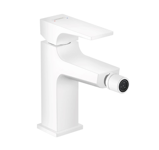 Hansgrohe Metropol bidetkraan wit mat