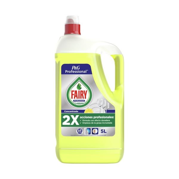 Fairy Detergente Loiça Manual Concentrado Profissional Limão 5 Lt