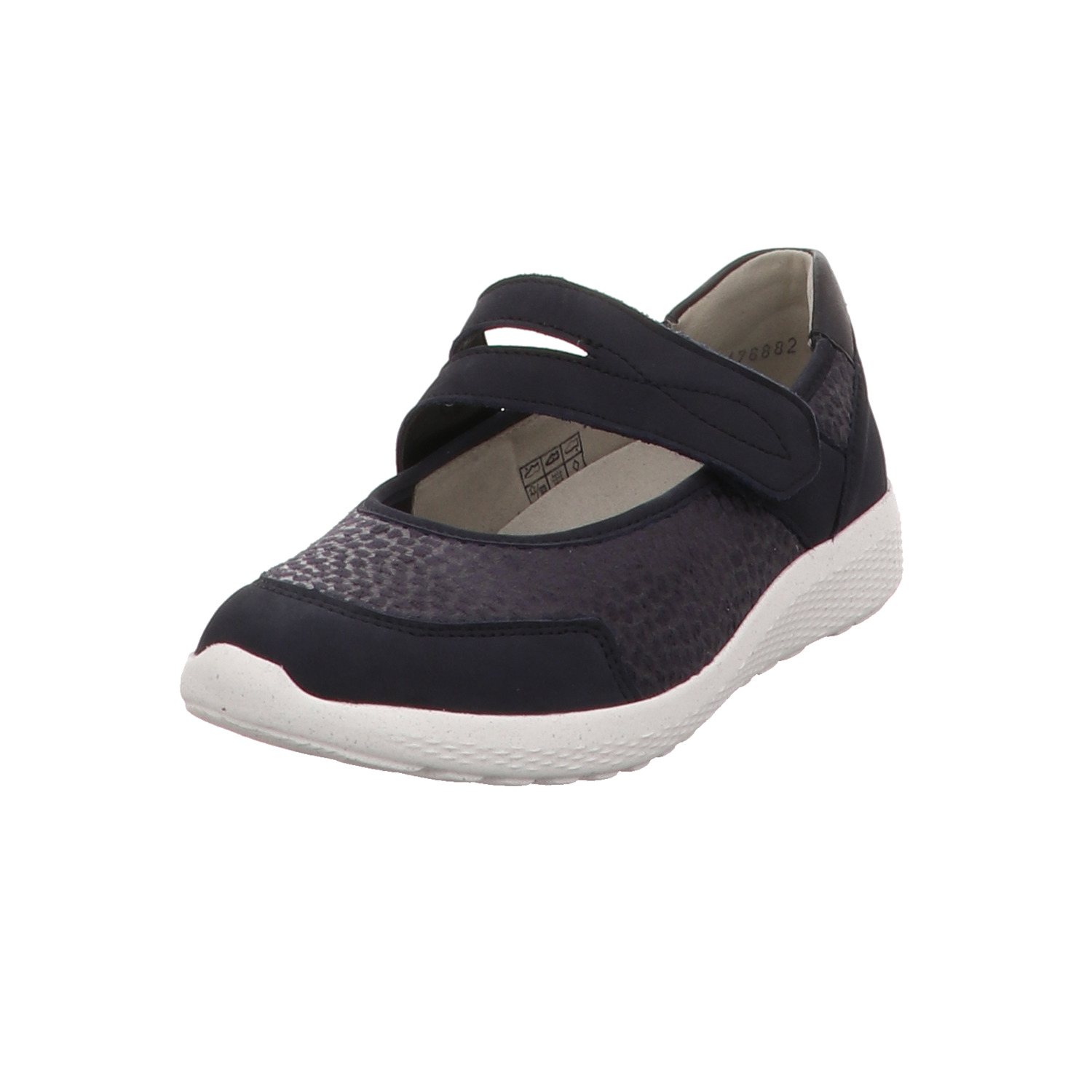 Waldläufer Spangenschuh blau blau