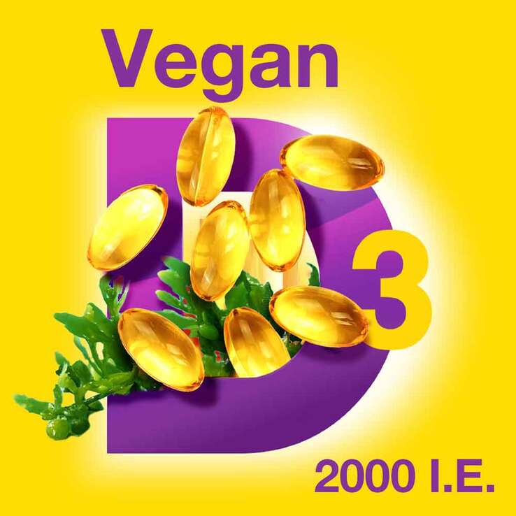 Vigantolvit 2000 I.E. Vitamin D3 vegan Weichkapseln , 120 St