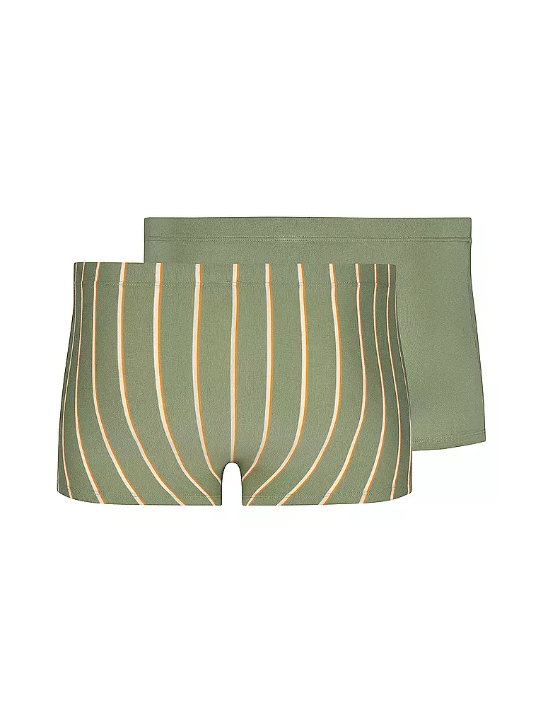 SKINY Pants 2-er Pkg. greenbay stripes selection grün
