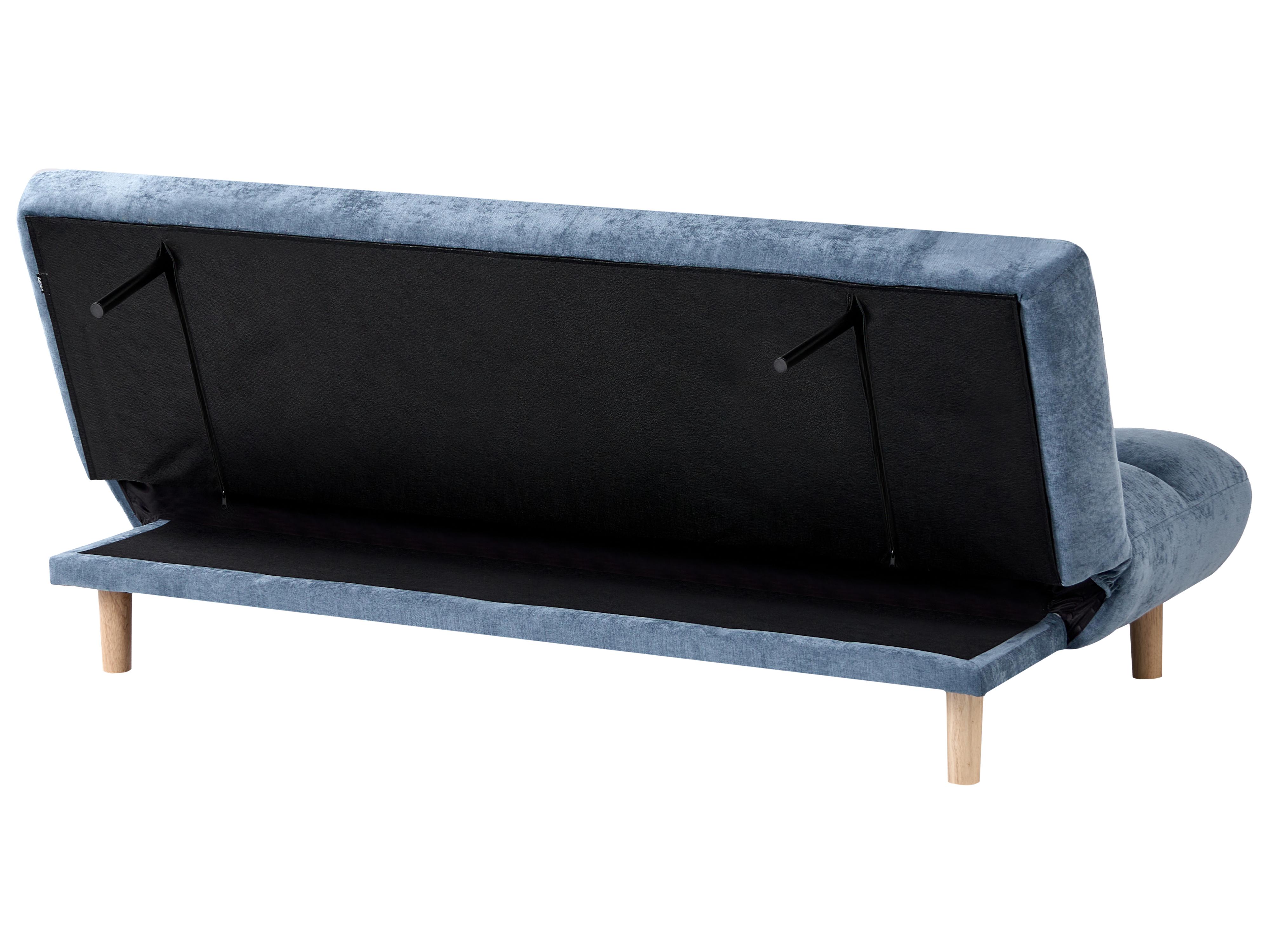 Slaapbank 2-zits RISOR Stof Blauw