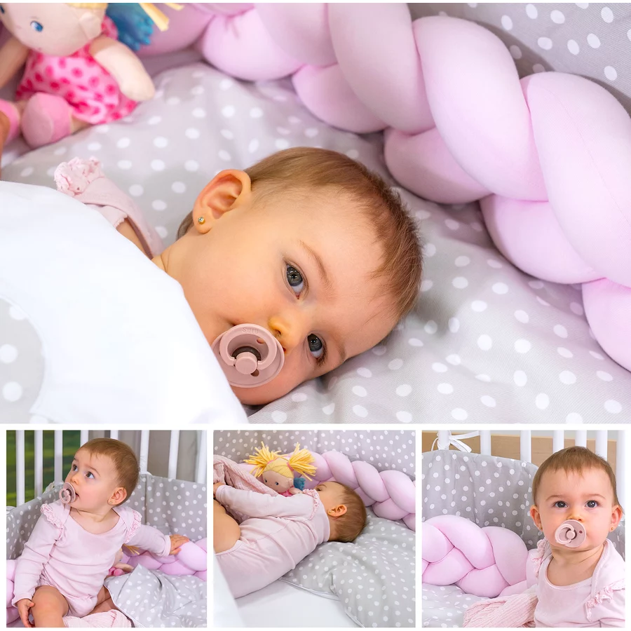 babybay® Nestchenschlange geflochten weiß  alle Modelle