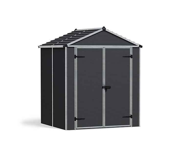 Abri de jardin Rubicon Canopia 152x175 cm Aluminium et Polycarbonate