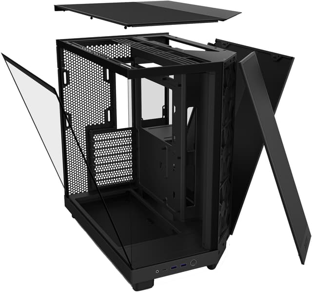 NZXT H6 Flow 2024 PC-kabinet (sort)