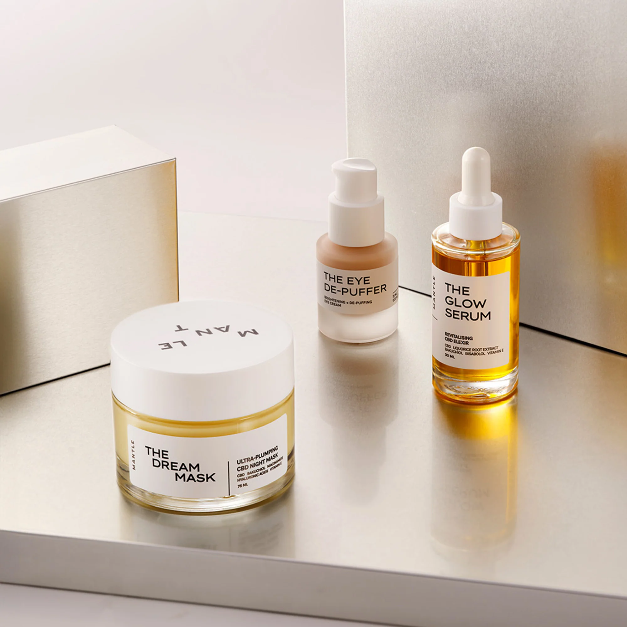 Mantle The Eye De-Puffer Crème Contour des Yeux
