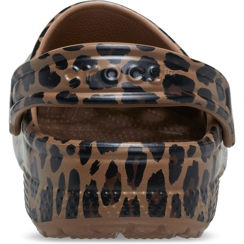 Køb Crocs Sepia/Leopard Classic Animal Clog