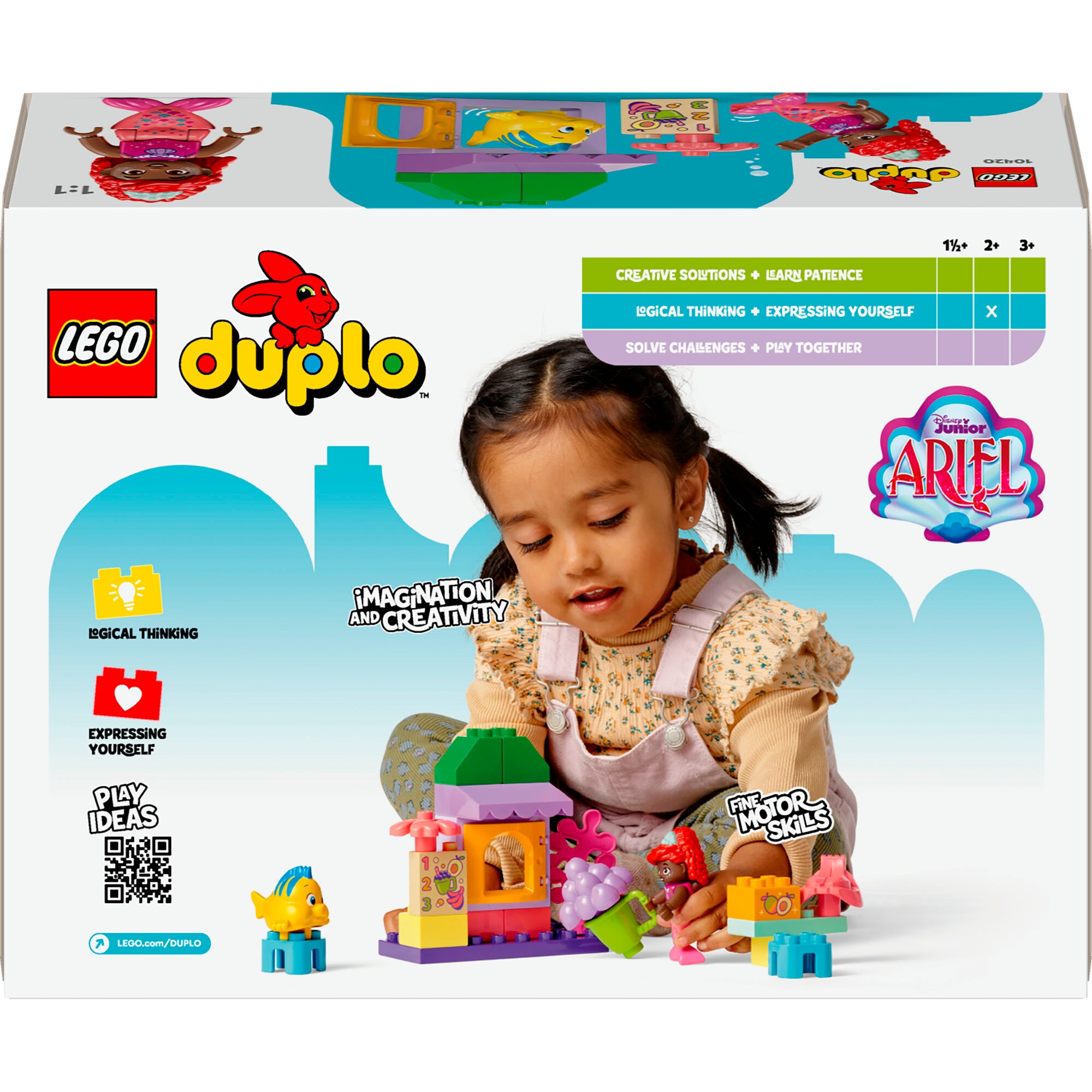LEGO Konstruktionsspielzeug DUPLO Disney Arielles und Fabius' Café-Kiosk