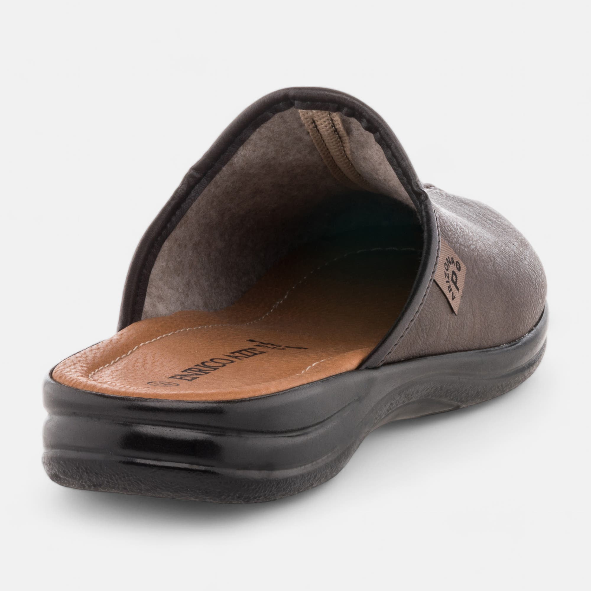 Pantoufles mules Homme marron