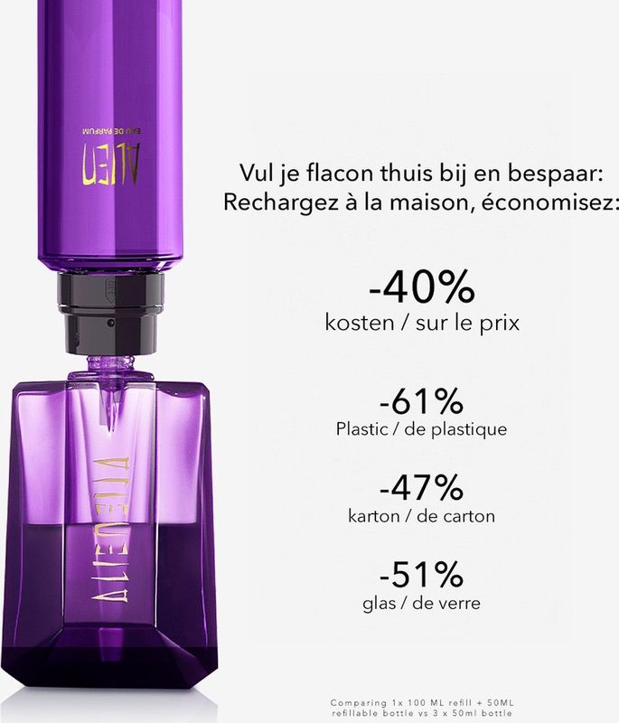 Mugler Alien Eau de Parfum - Navulbare 60ml