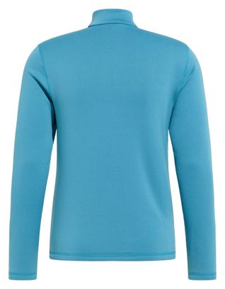 Maillot Manches Longues Odlo 1/2 Zip Berra Bleu