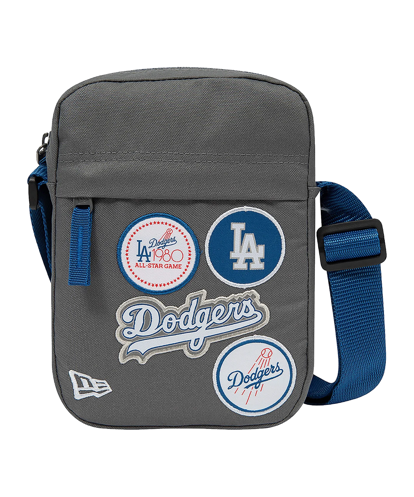 New Era LA Dodgers MLB Schultertasche Grau