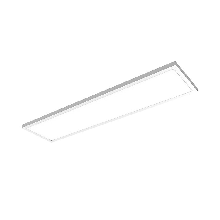 Panneau lumineux Wundt LED intégrée variation de blancs IP20 dimmable 5000lm 36W L.120xl.30xH.3,2cm blanc GoodHome