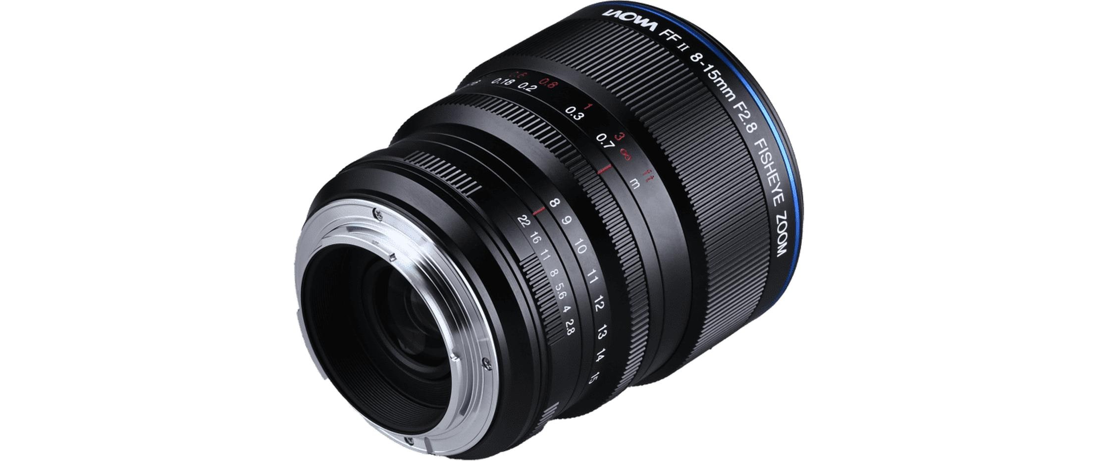 8-15mm F/2.8 FF Zoom Fisheye – Canon RF<br>Fisheye-Vollformat-Objektiv