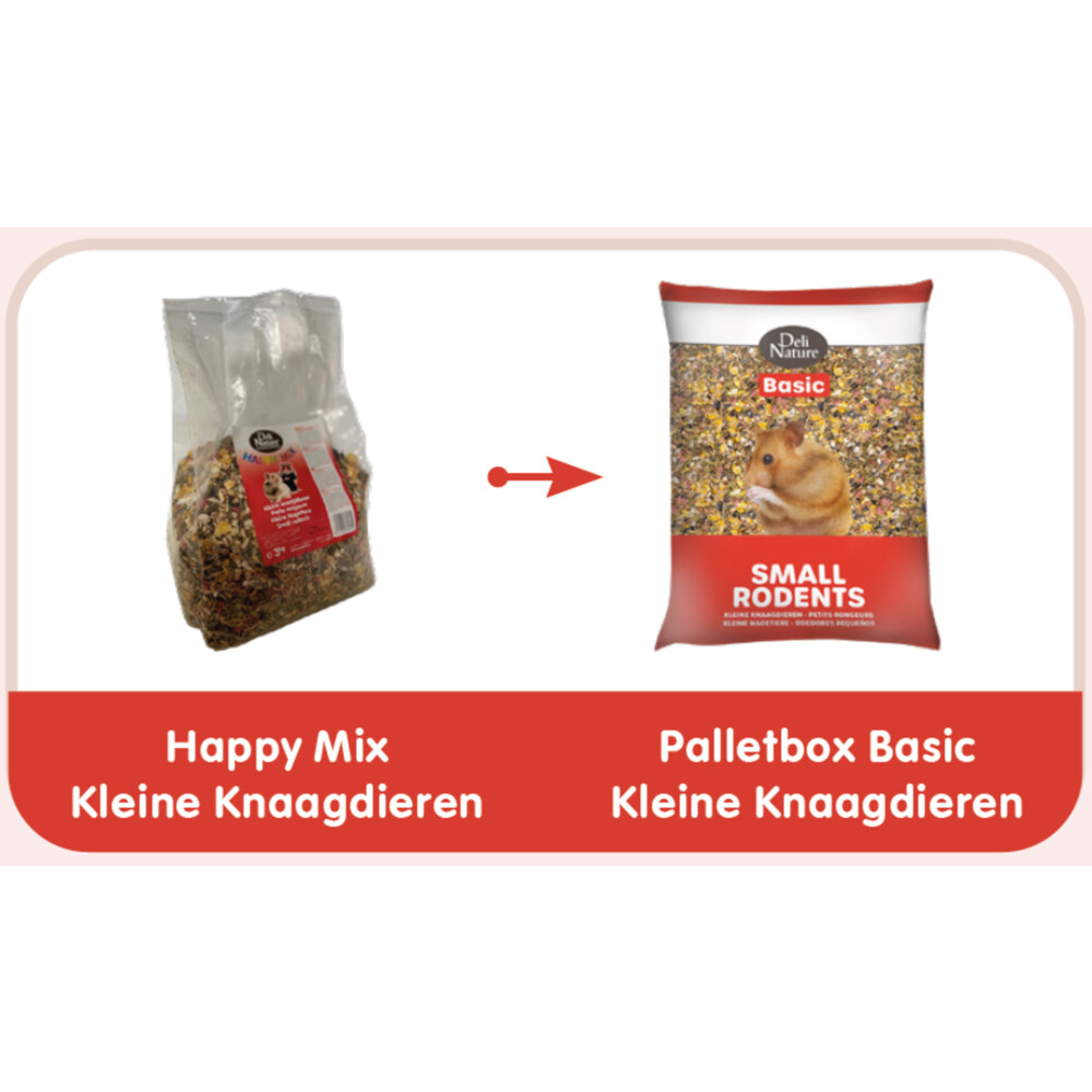 Deli Nature Happy Mix Kleine Knagers15 kg