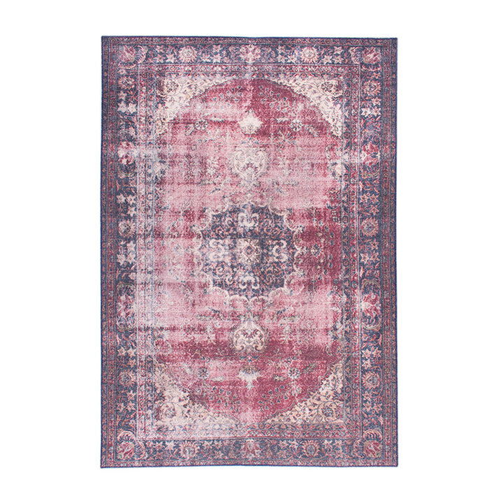 Vintage Vloerkleed - Estate Medaillon Bordeauxrood
