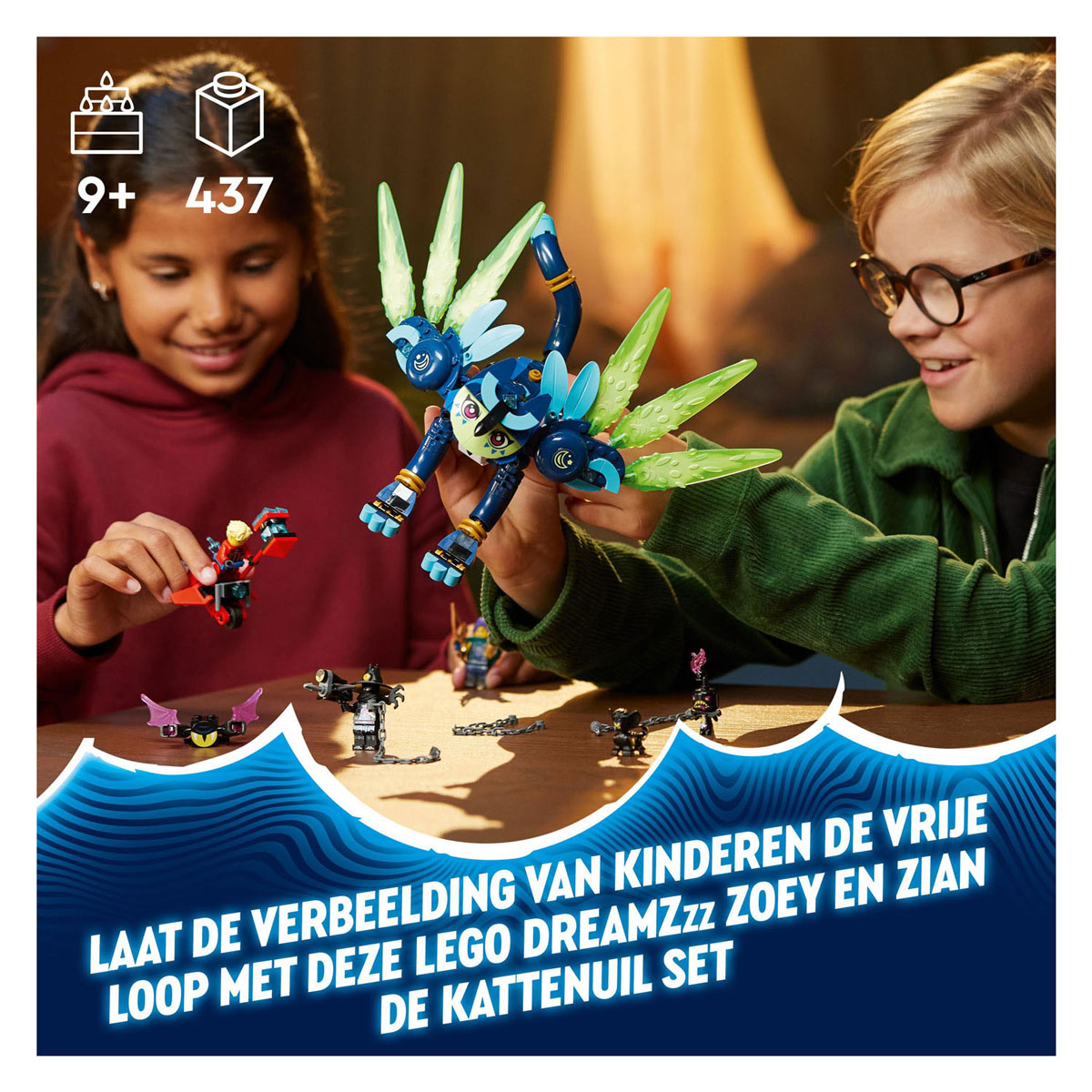 LEGO DREAMZzz 71476 Zoey en Zian De Kattenuil