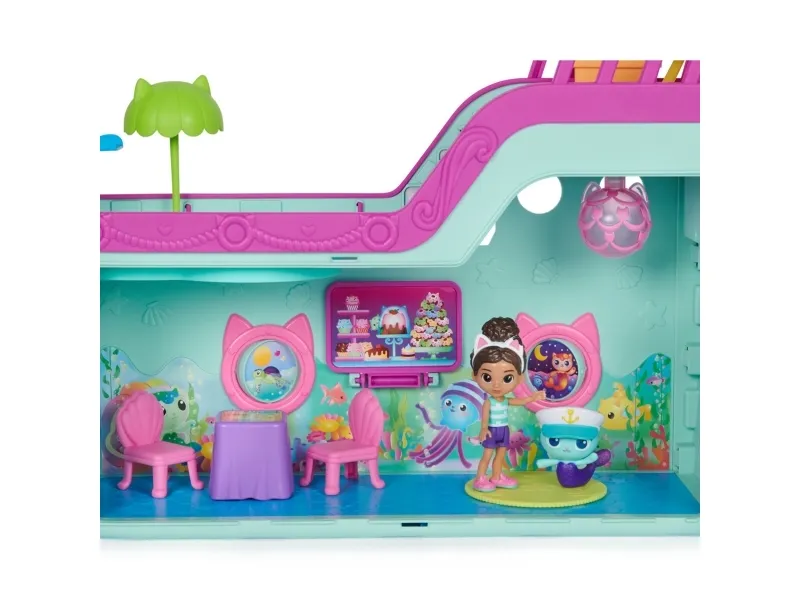 Gabby's Dollhouse Cat-Tastic Cruise Ship