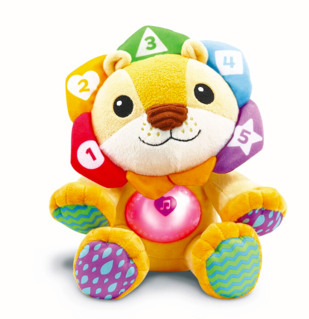 PELUCHE ACTIVITE TIAGO LIONCEAU DES DÉCOUVERTES - Ecru