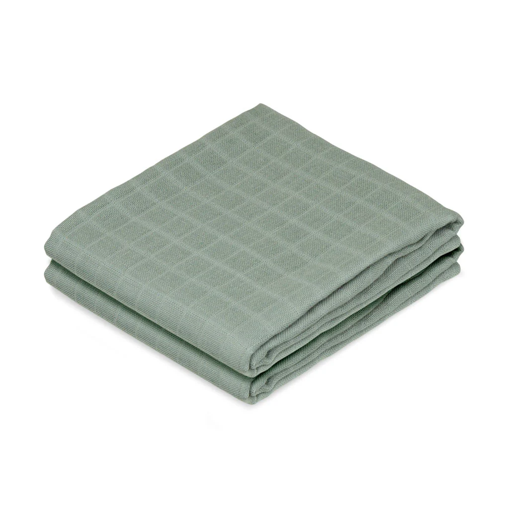 Stofble, 2-pak - GOTS - Ivy Green
