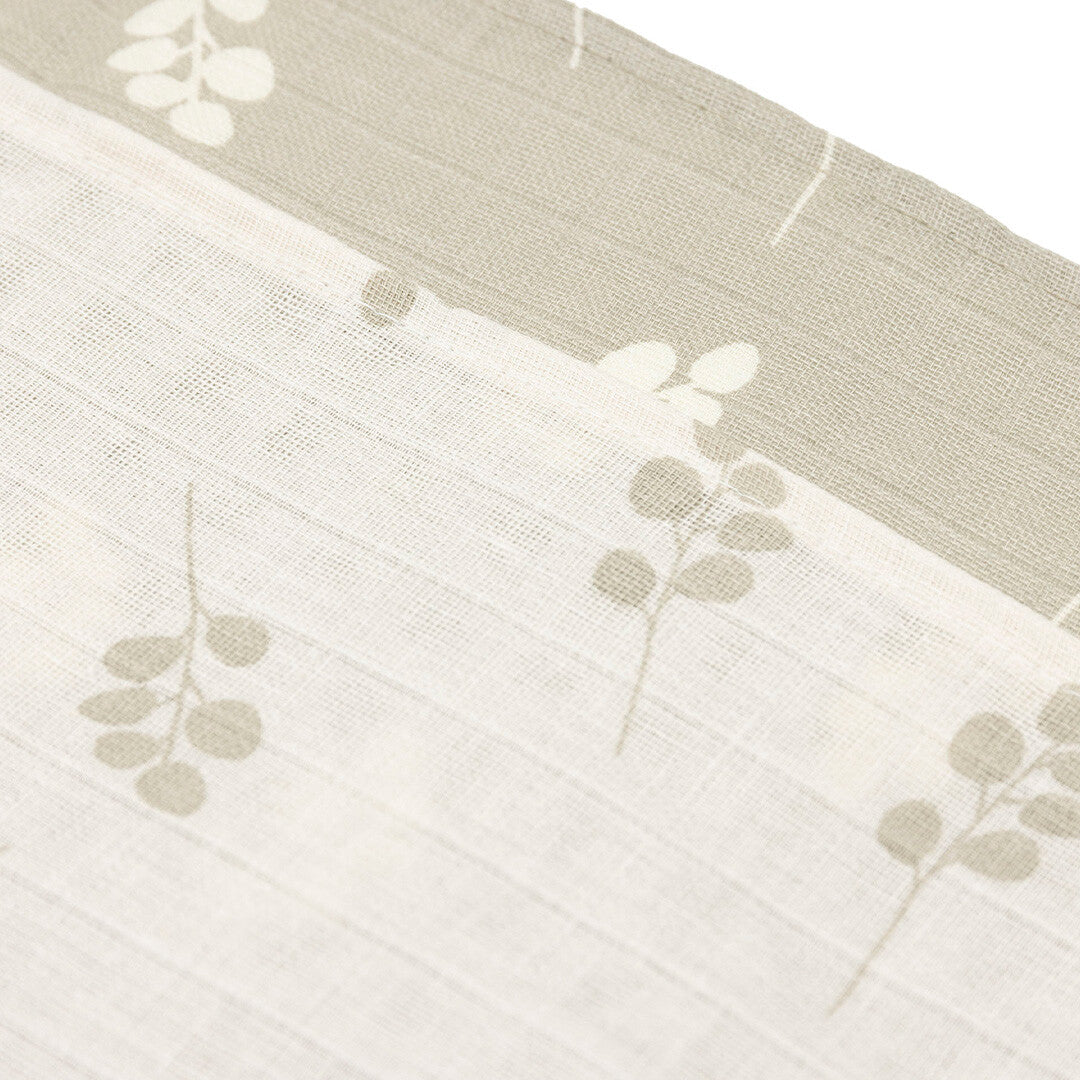 Jollein hydrofiele doeken twig - olive green