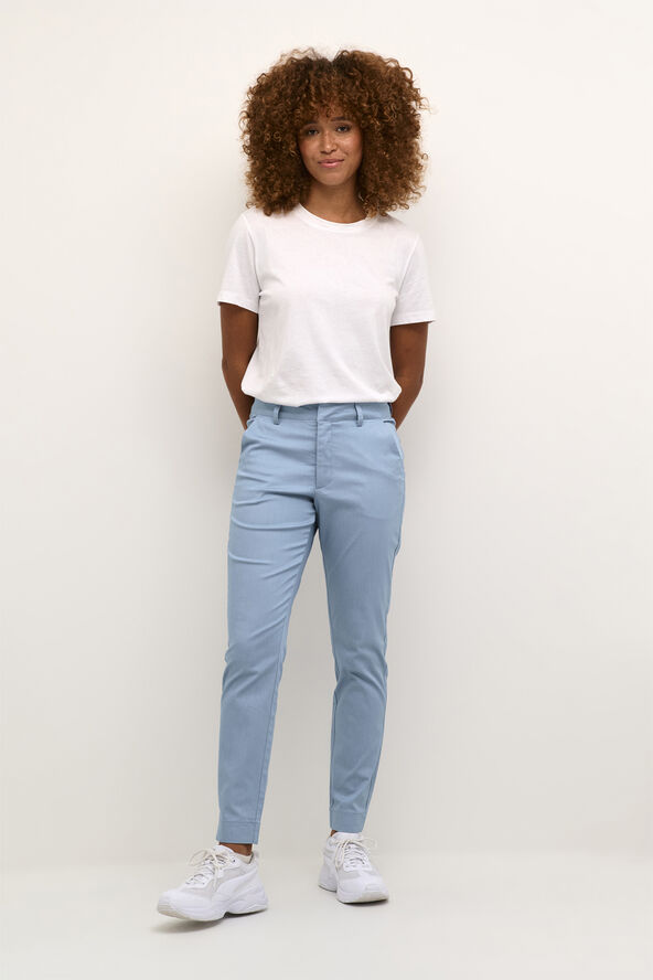 Kaffe KAlea 7/8 Chino Pant Faded denim