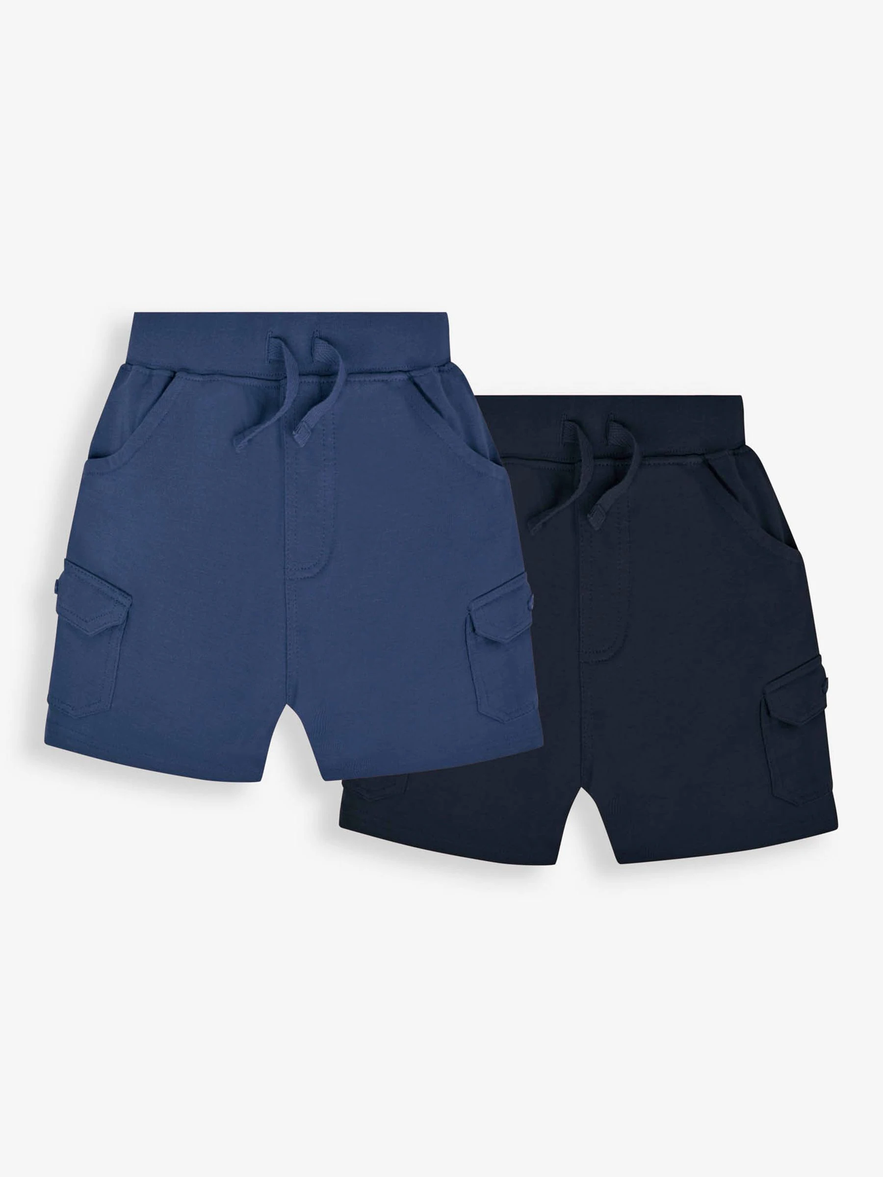 JoJo Maman Bébé - 2 Jersey cargoshorts