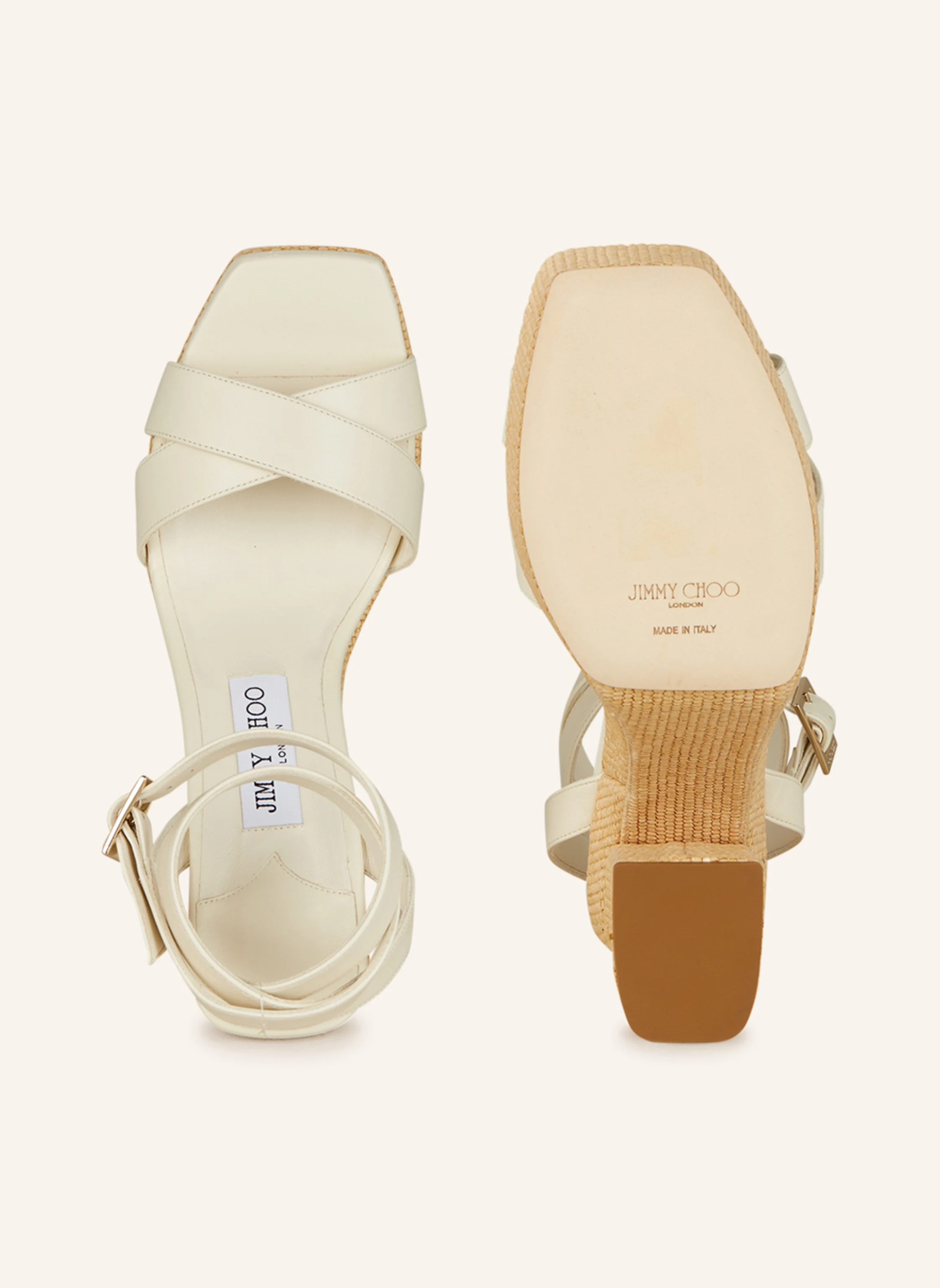 JIMMY CHOO Plateau-Sandaletten GAIA