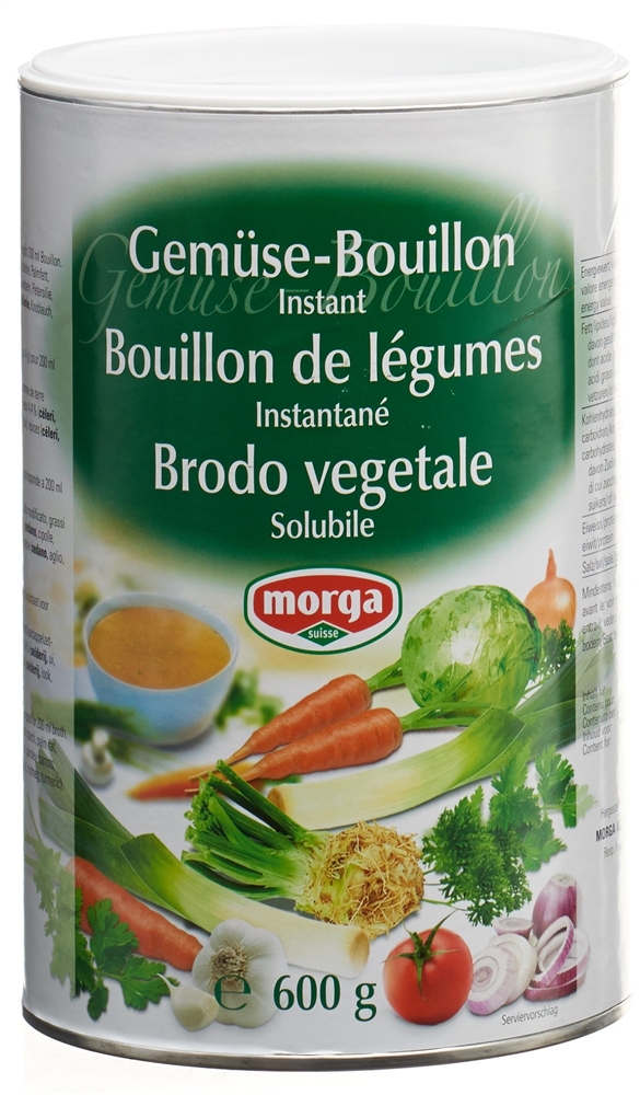 MORGA Gemüse Bouillon instant Ds 600 g