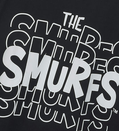 LMTD T-Shirt - NlnFordy Schlümpfe - Schwarz