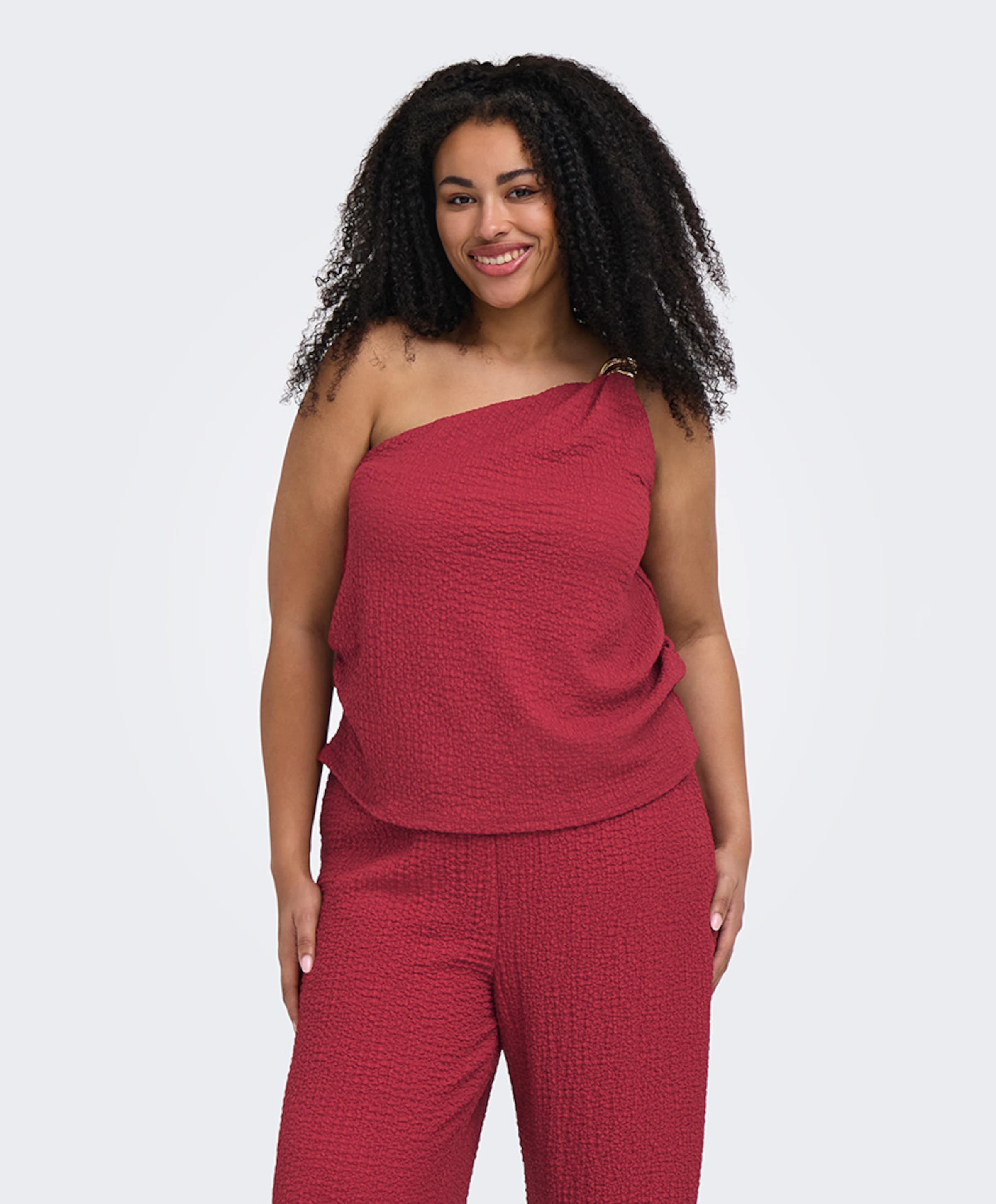 Only Carmakoma Dames top rood