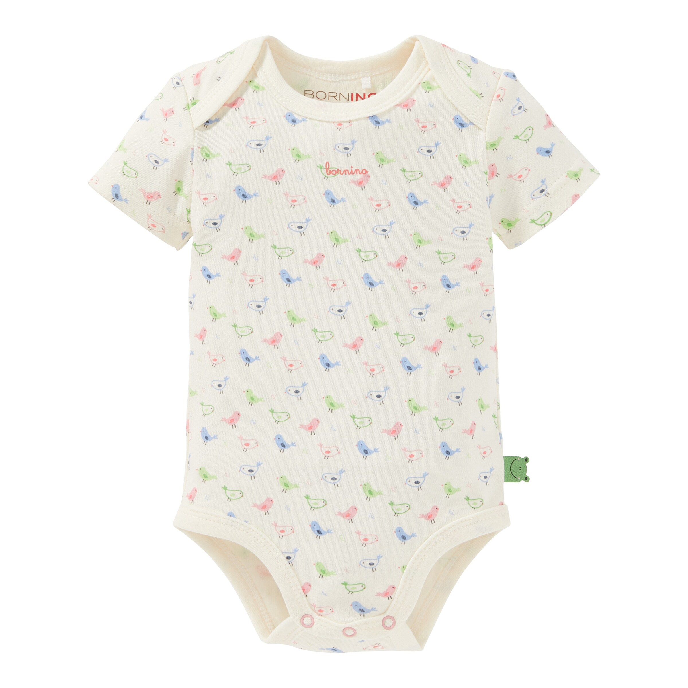 Bornino - Frog Friends Girls 2er-Pack Bodys kurzarm