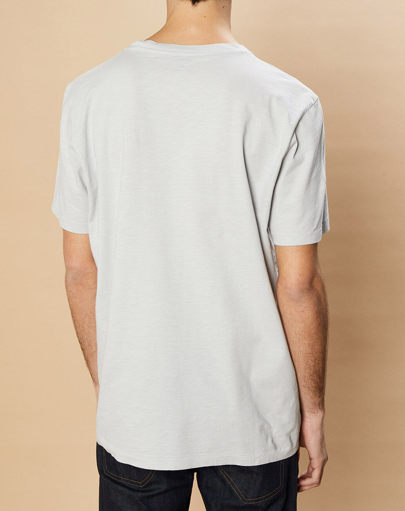 Hartford T-Shirt Pocket Crew stone