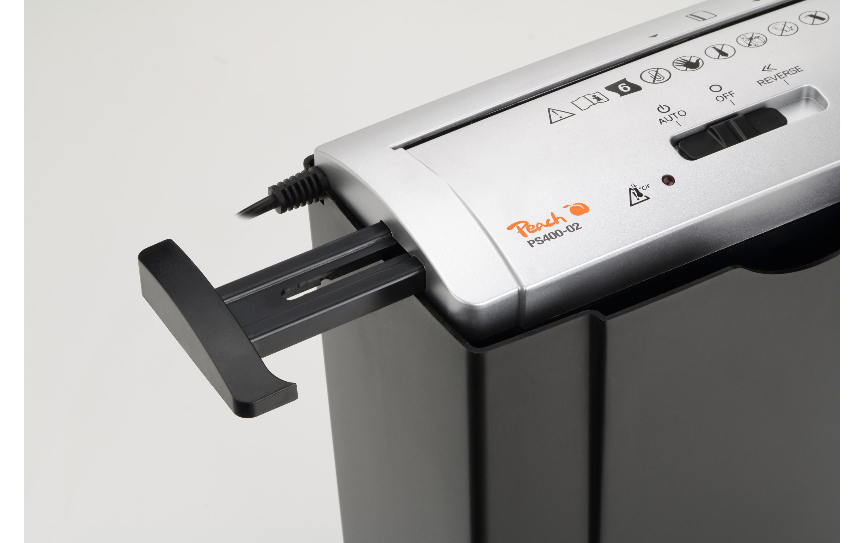 Aktenvernichter PS400-02 P-1, 6 SeitenPapierschredder