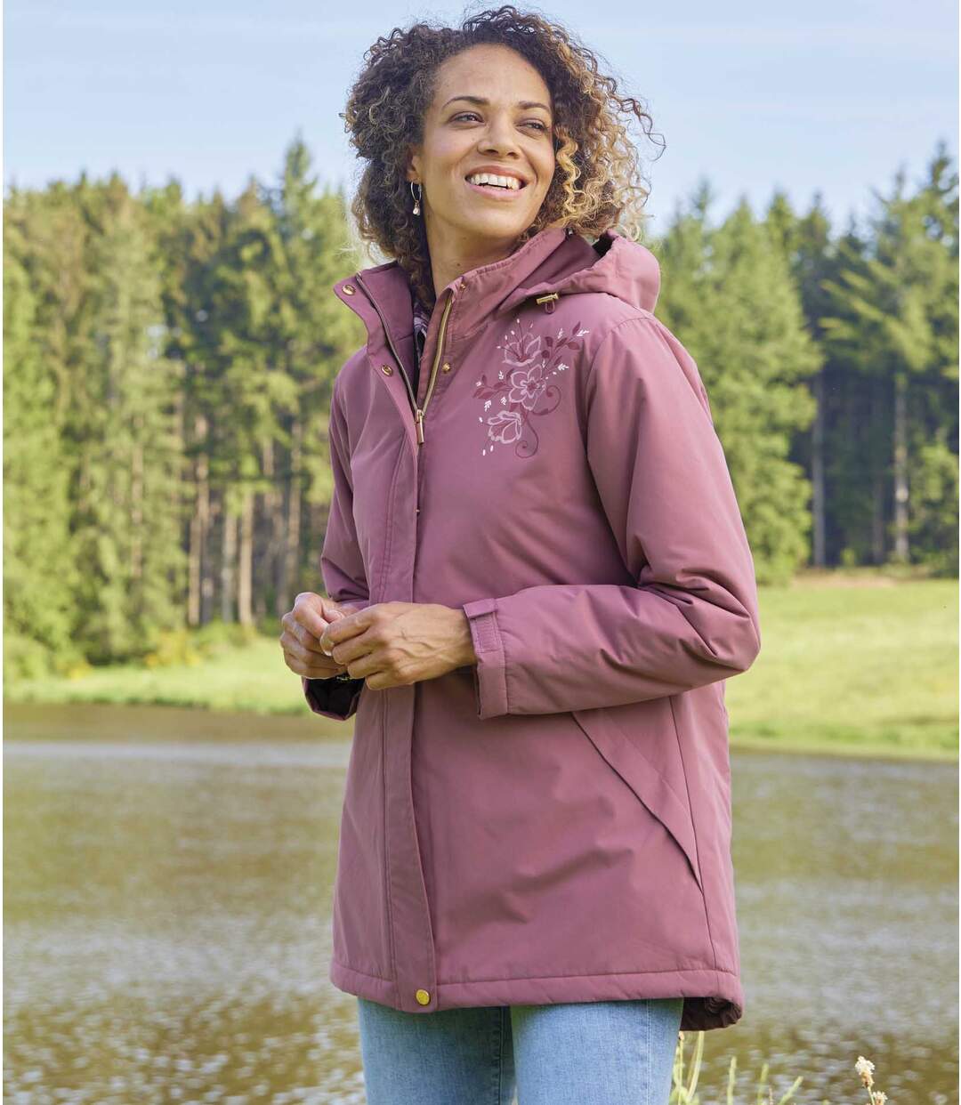 Parka à Capuche Mi-saison