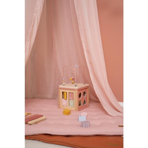 Ciel de lit 240 cm Pure Rose - LITTLE DUTCH