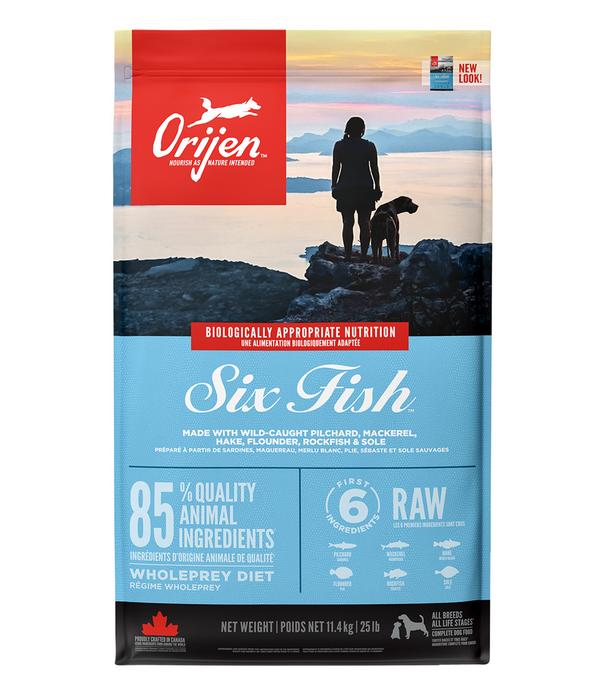 ORIJEN™ Trockenfutter für Hunde Six Fish
