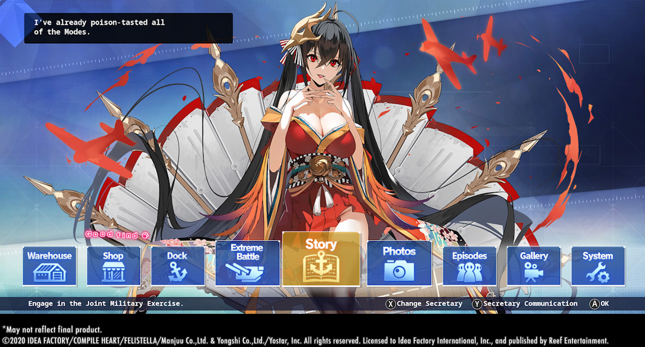 ​Azur Lane: Crosswave - Commanders Calendar Edition- Nintendo Switch
