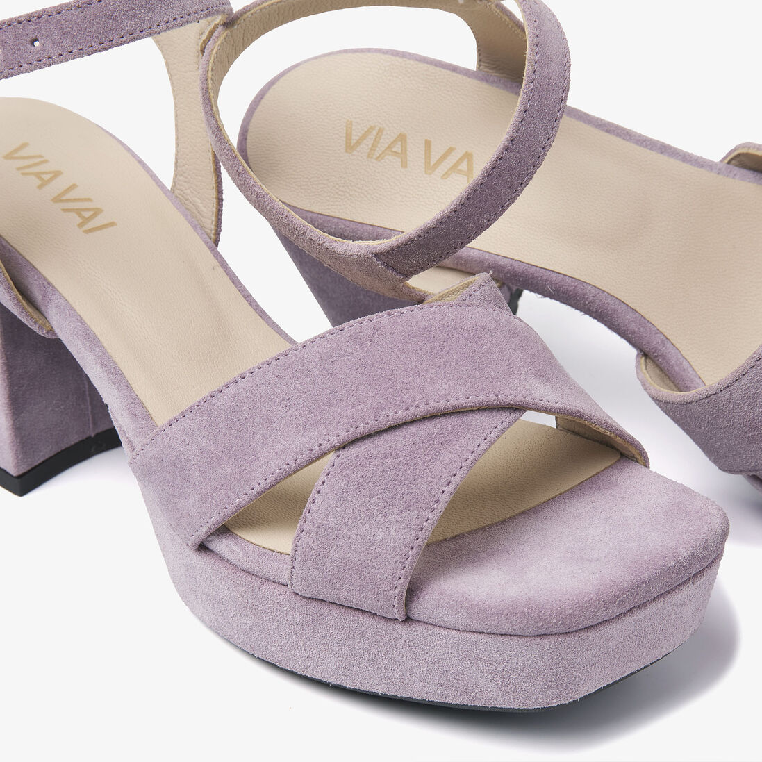 VIA VAI paarse via vai sandalen cassia six