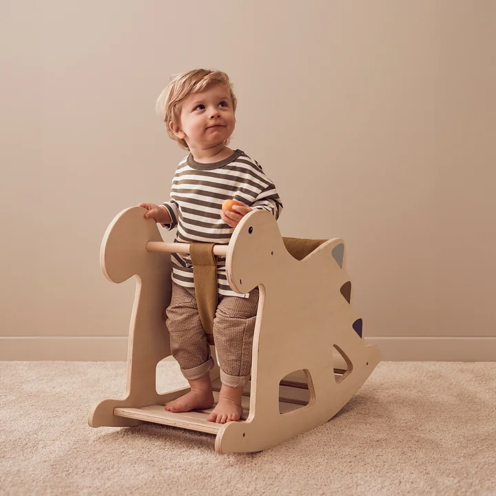 Kids Concept - Neo Schaukeltier Dino, grün