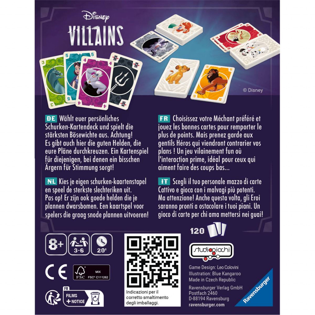 Villains - le Jeu de Cartes