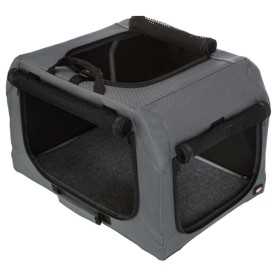 Hundebox Mobile Kennel Easy grau