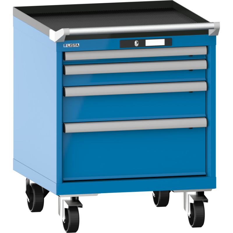 Armoire à tiroirs Lista 27 x 27E  H 72,3 x L 56,4 x P 57,2 cm 4 tiroirs Key Lock