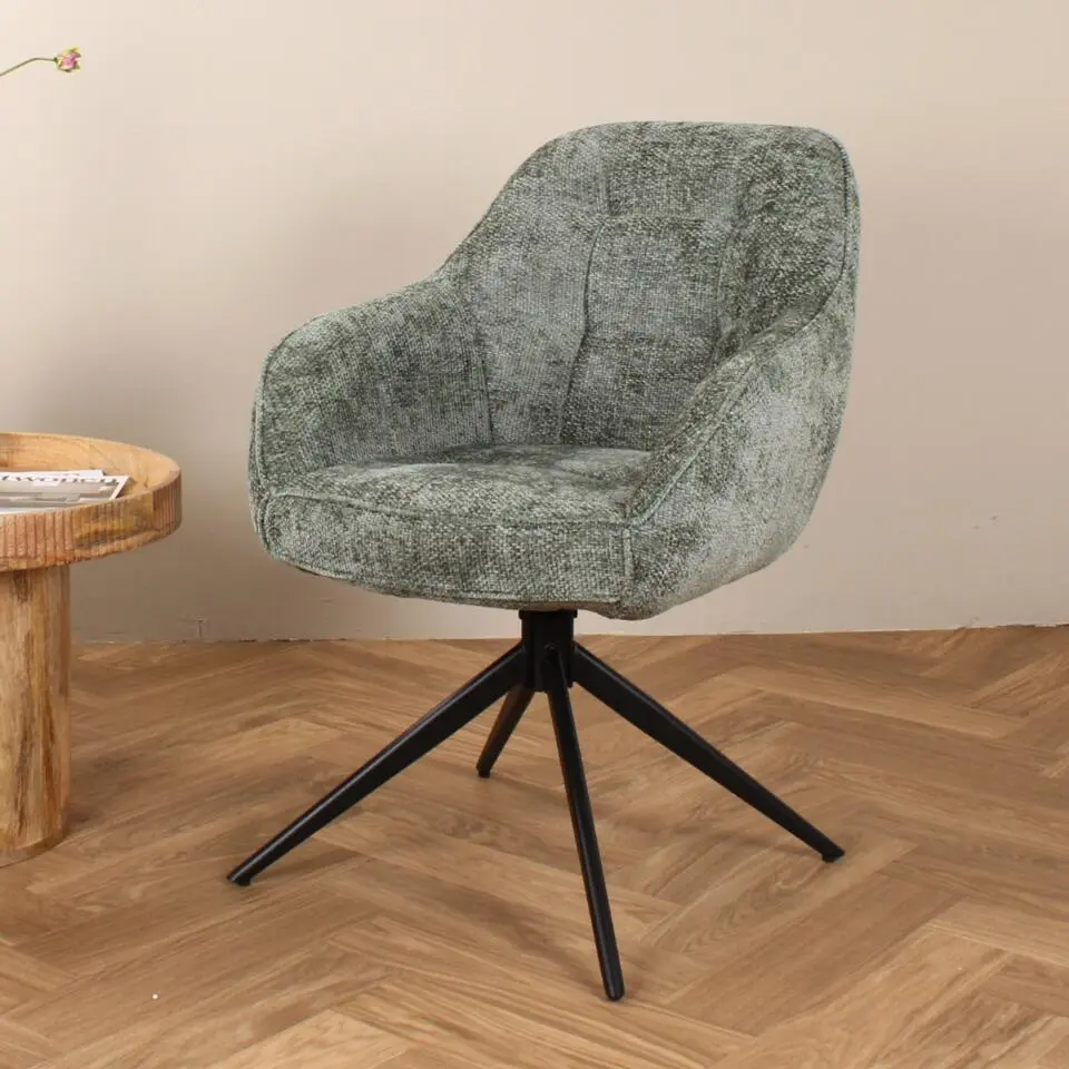 DS4U - Joy draaibare eetkamerstoel - groen