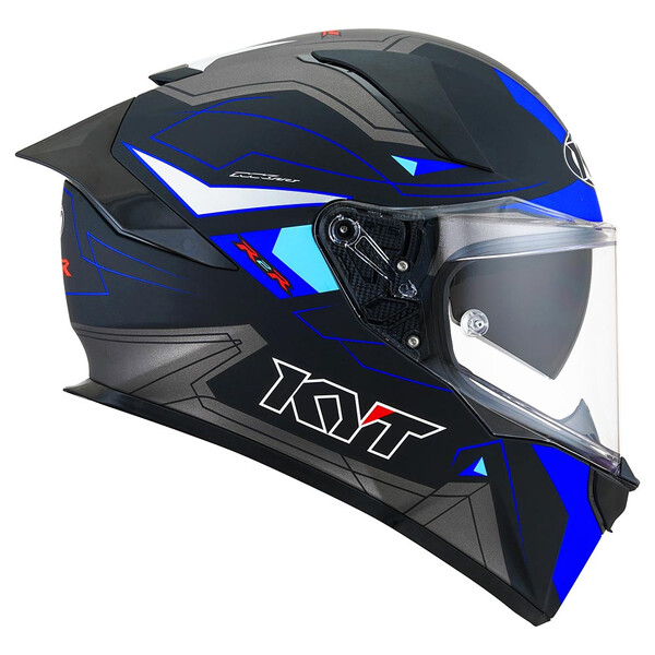 kyt - Casque R2R Led Noir Mat / Bleu