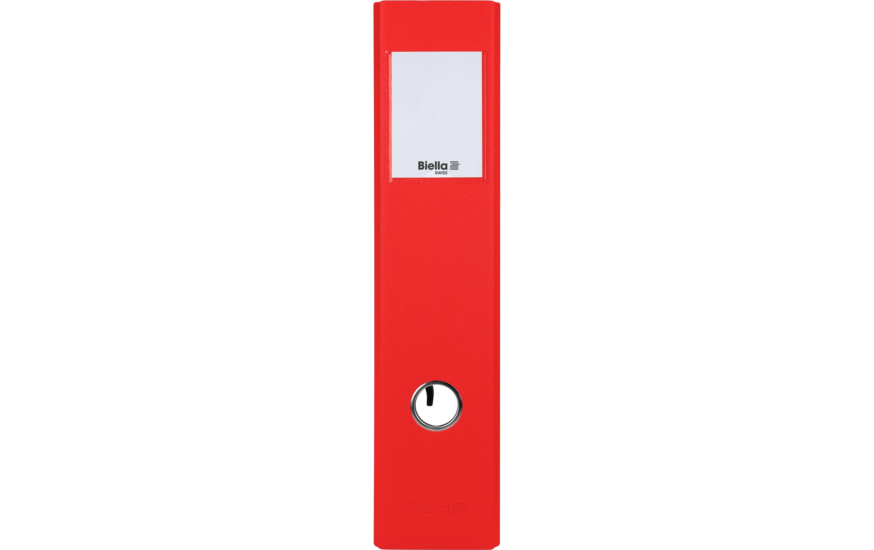Ordner Plasticolor A4 7 cm, RotOrdner mit Strong-Mechanik