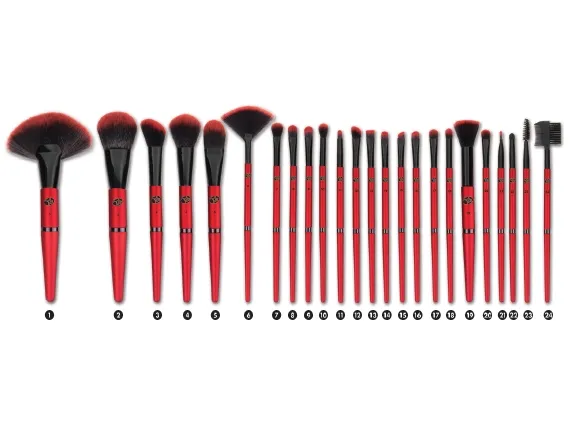 RIO Beauty Makeup brush set 24 pcs.